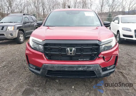 2025 Honda Ridgeline Black Edition z USA, uszkodzony, nr VIN 5FPYK3F83SB044954
